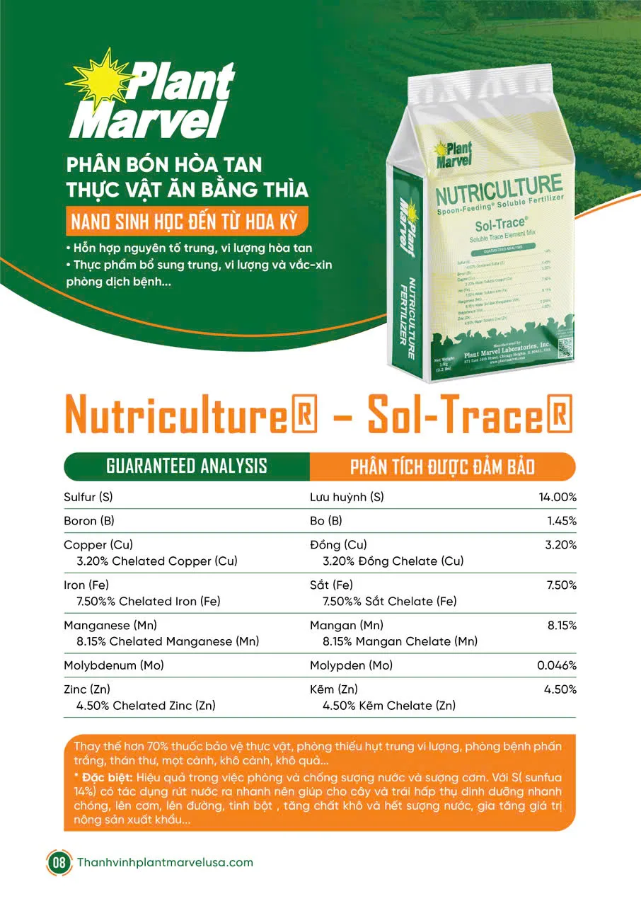 Nutriculture® Sol-Trace®